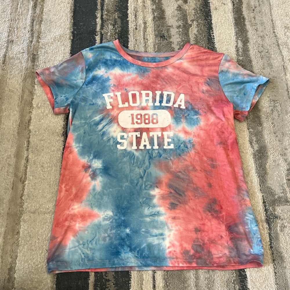 Charlotte Russe tie-dye Florida State Tee…I expect all offers on all listings